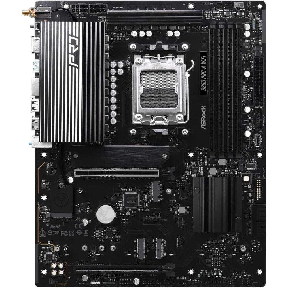 Motherboard ASRock B850 PRO-A WIFI Socket AM5 ATX - Imagen 2