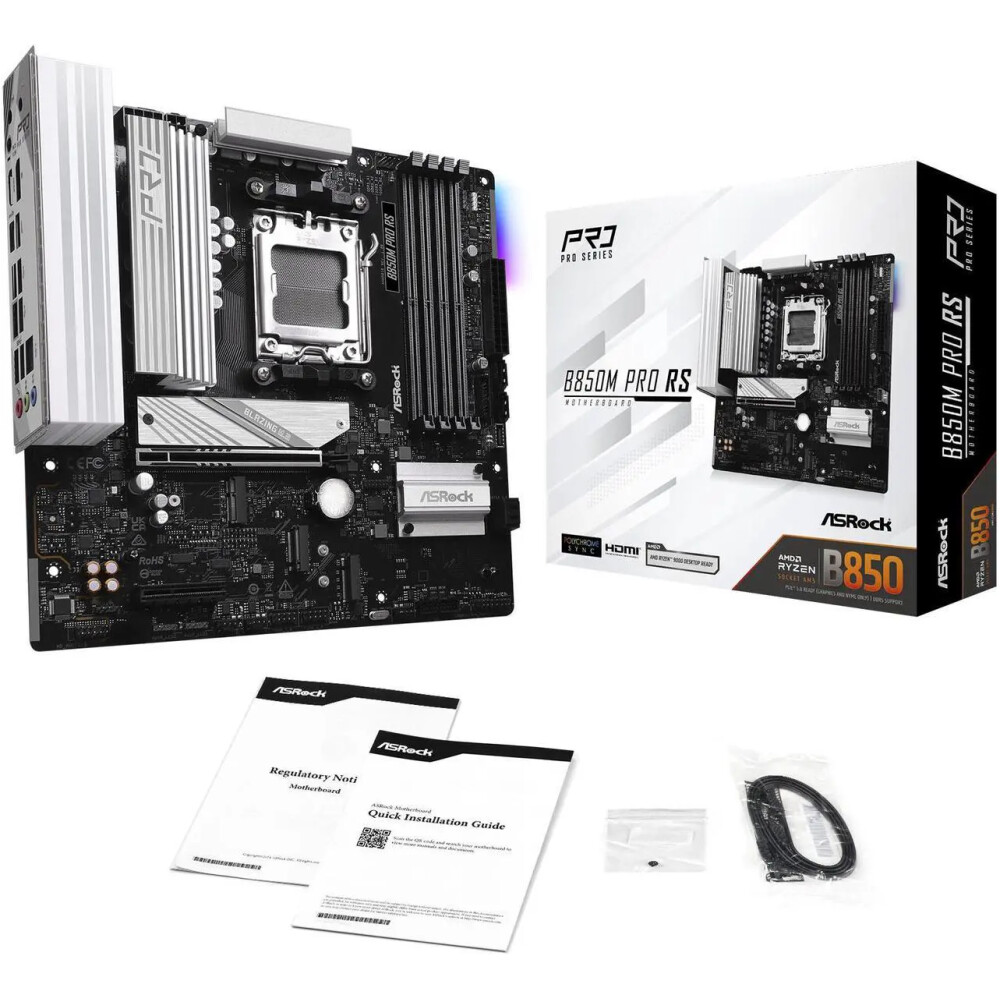 Motherboard ASRock B850M Pro RS Socket AM5 Micro ATX - Imagen 8