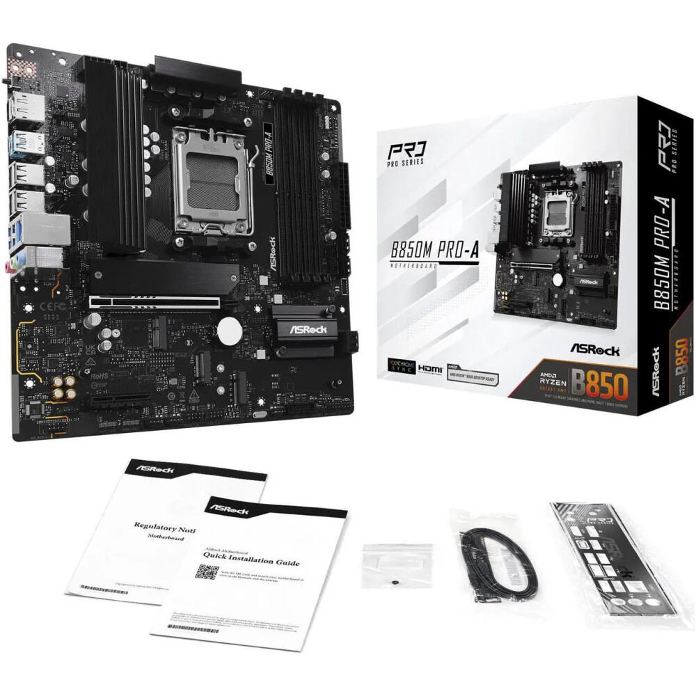 Motherboard ASRock B850M Pro-A Socket AM5 Micro ATX - Imagen 7