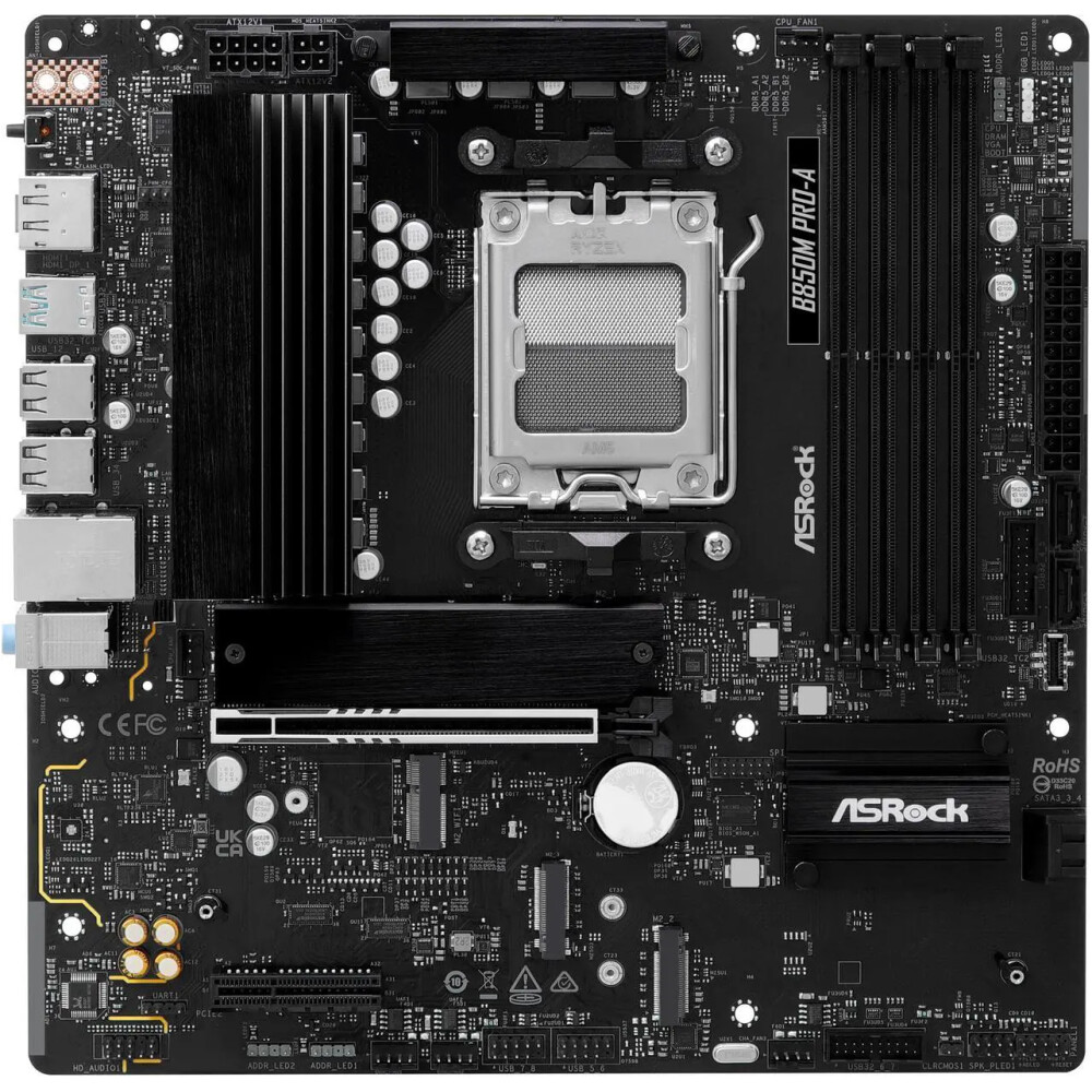 Motherboard ASRock B850M Pro-A Socket AM5 Micro ATX - Imagen 2