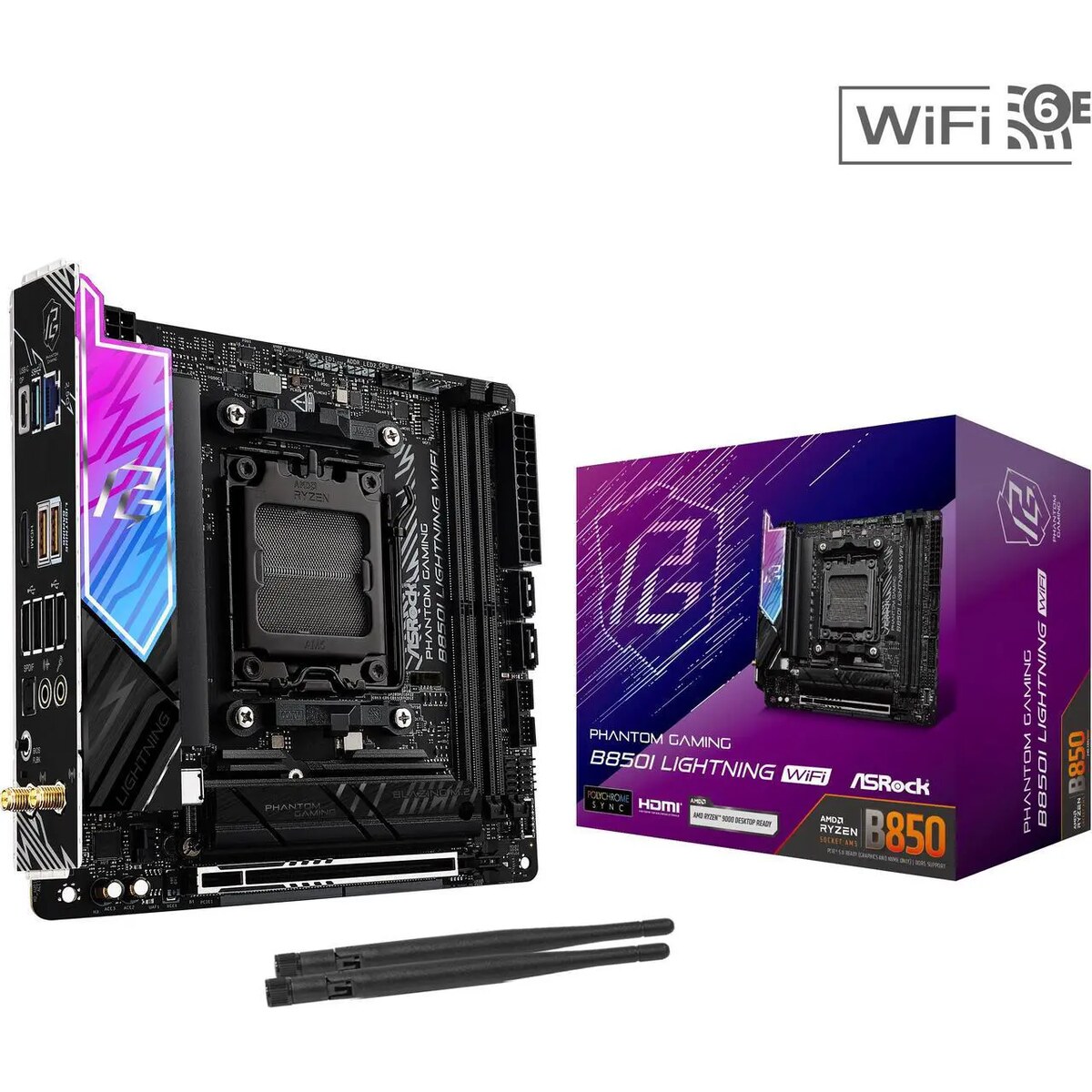 Motherboard ASRock B850I Lightning WiFi AM5 Mini ITX