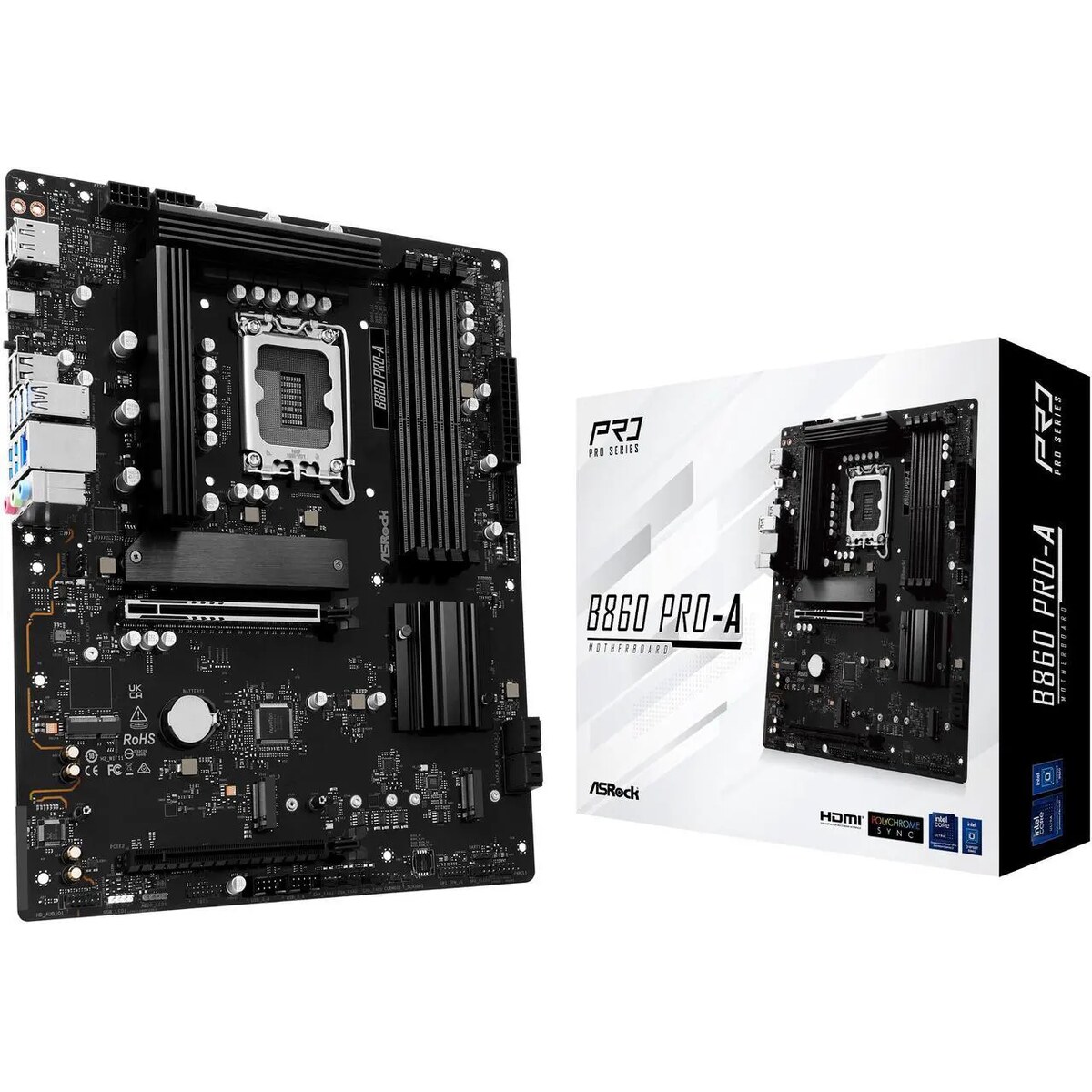 Motherboard ASRock B860 Pro-A Socket LGA 1851 ATX