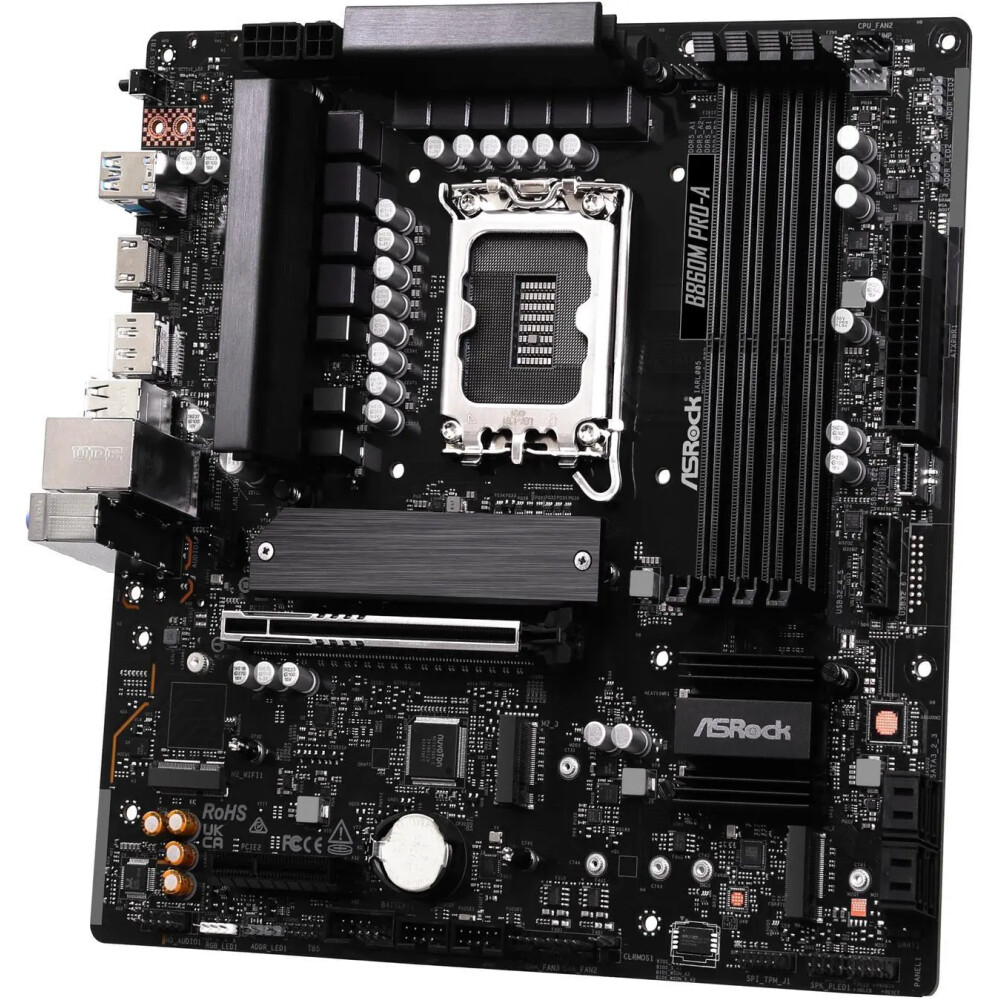 Motherboard ASRock B860M Pro-A Socket LGA 1851 Micro ATX - Imagen 4