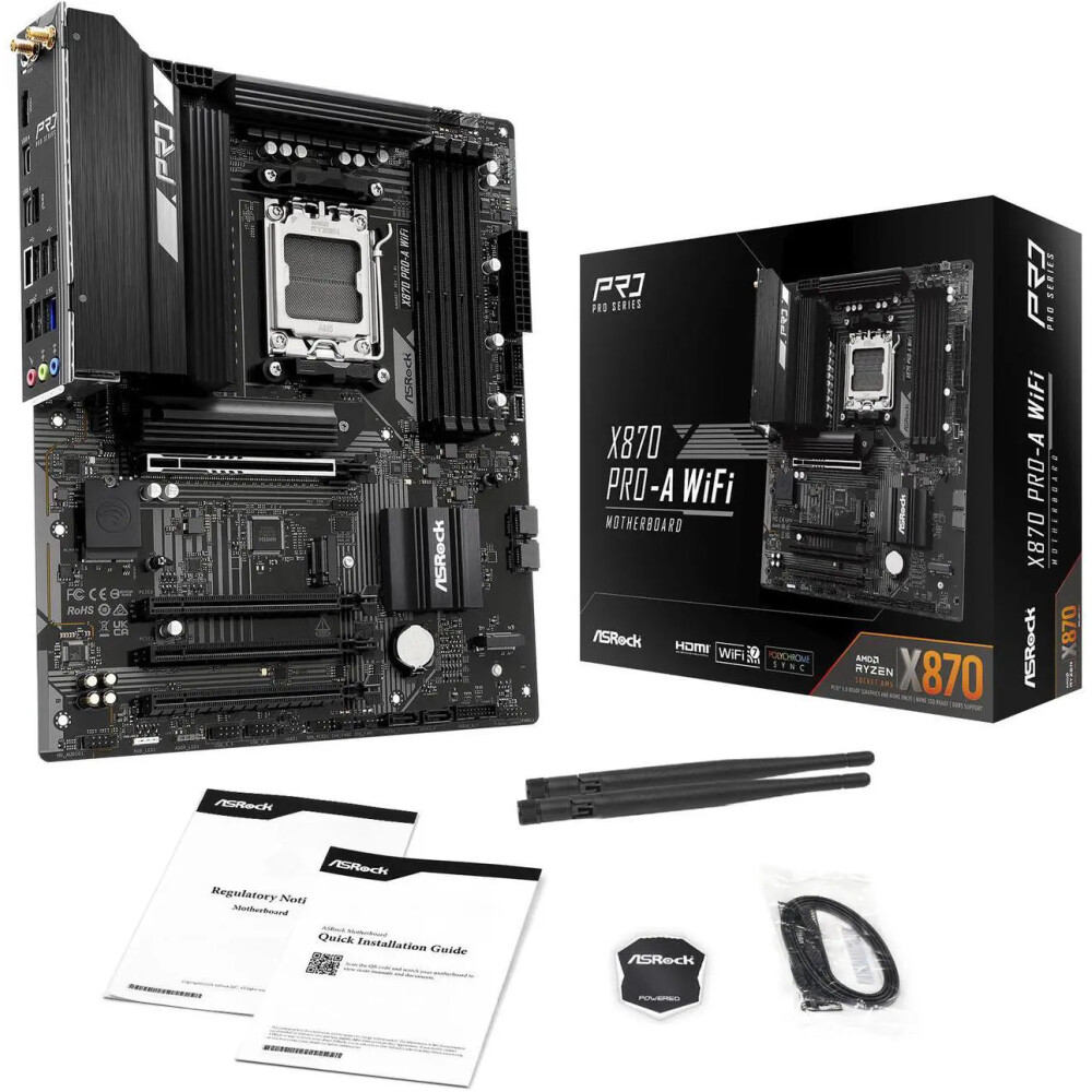 Motherboard ASRock X870 Pro-A WiFi AM5 ATX - Imagen 8