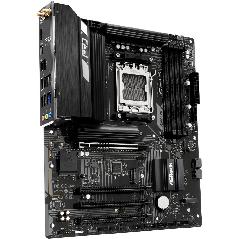 Motherboard ASRock X870 Pro-A WiFi AM5 ATX - Imagen 4