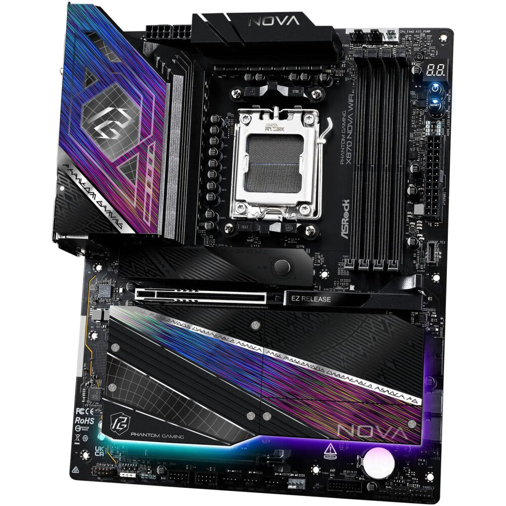 Motherboard ASRock X870 Nova WiFi Socket AM5 ATX - Imagen 6