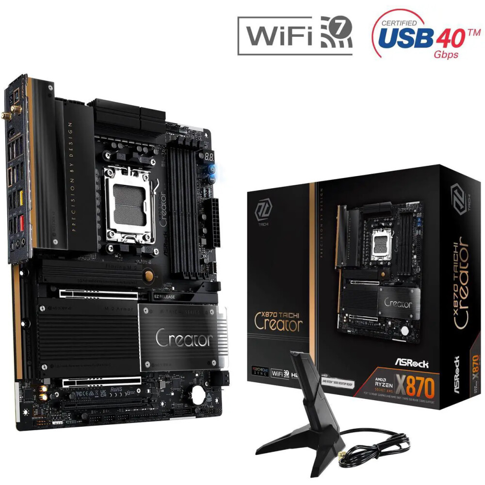 Motherboard ASRock X870 Taichi Creator Socket AM5 ATX - Imagen 1