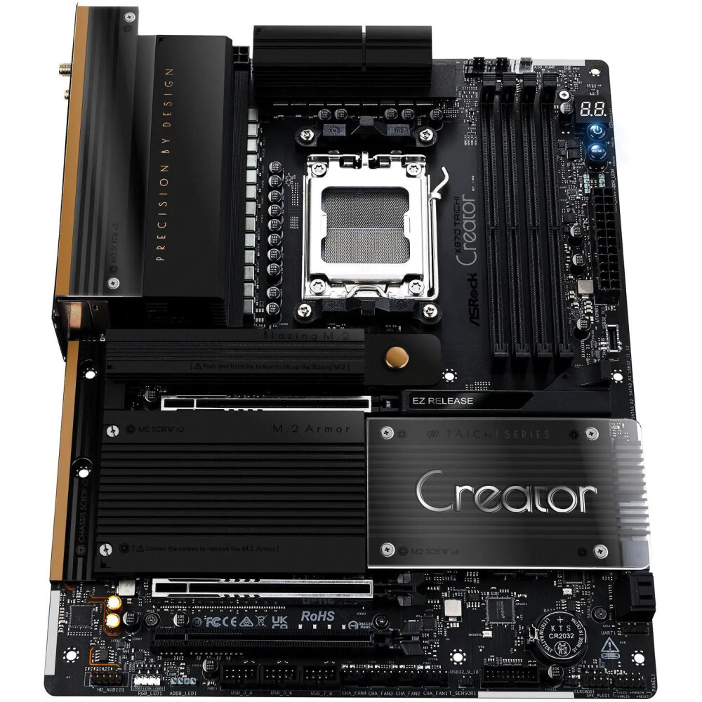 Motherboard ASRock X870 Taichi Creator Socket AM5 ATX - Imagen 8