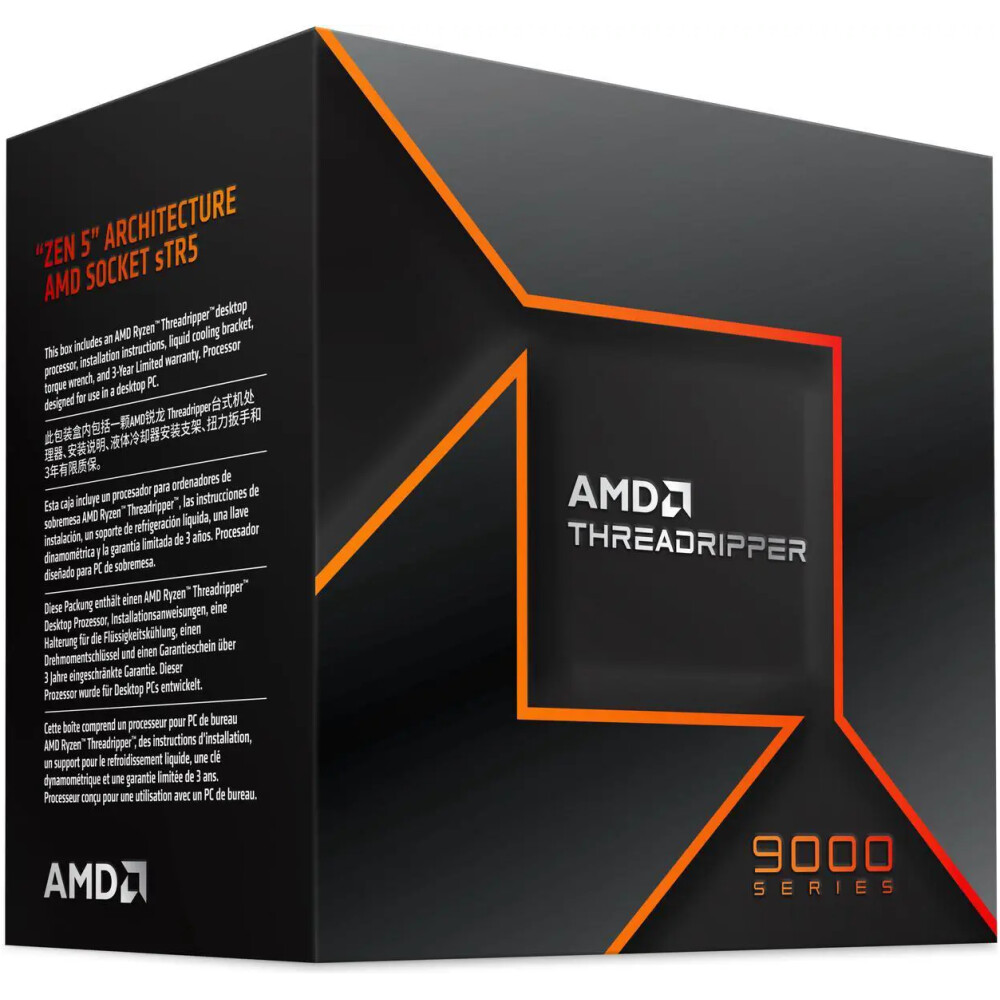 Procesador AMD Ryzen Threadripper 9960X – Shimada Peak 24‑Core 4.2 GHz – Socket sTR5 – 350W - Imagen 3