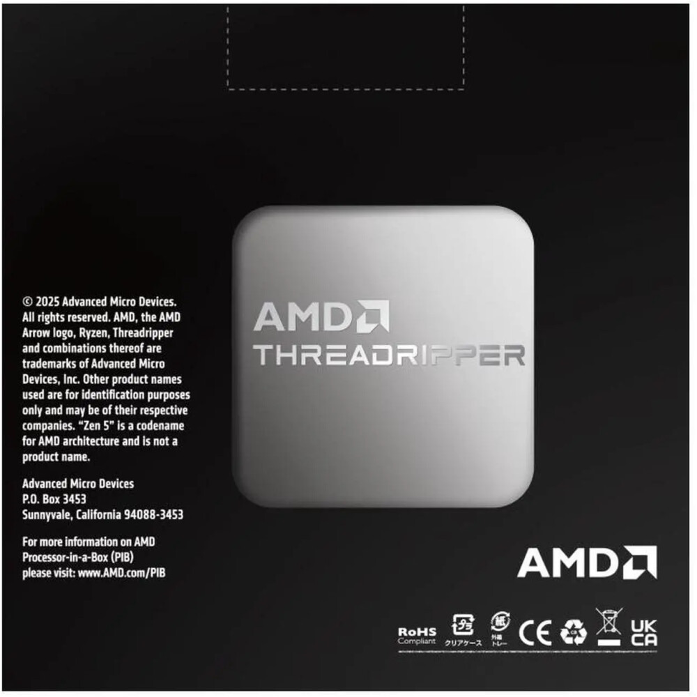 Procesador AMD Ryzen Threadripper 9960X – Shimada Peak 24‑Core 4.2 GHz – Socket sTR5 – 350W - Imagen 4