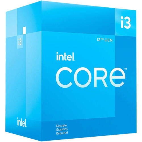 Procesador Intel Core i3-12100F – Alder Lake 4‑Core 3.3 GHz – Socket LGA1700 – 58W