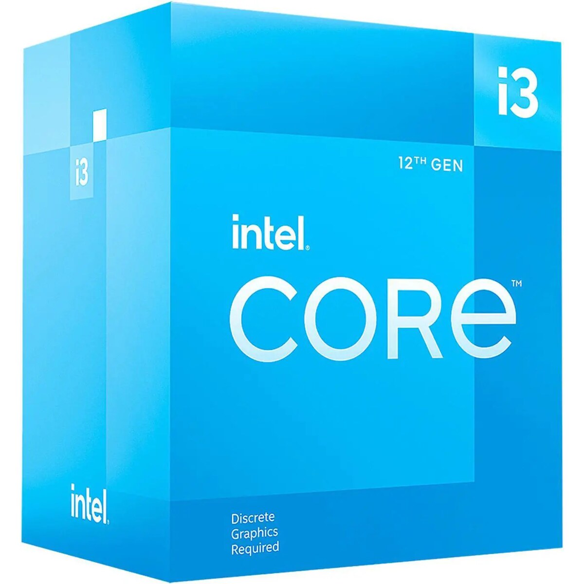 Procesador Intel Core i3-12100F – Alder Lake 4‑Core 3.3 GHz – Socket LGA1700 – 58W