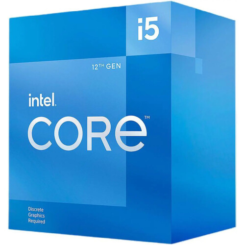 Procesador Intel Core i5-12400F - Alder Lake 6-Core 2.5 GHz - Socket LGA 1700 - 65W