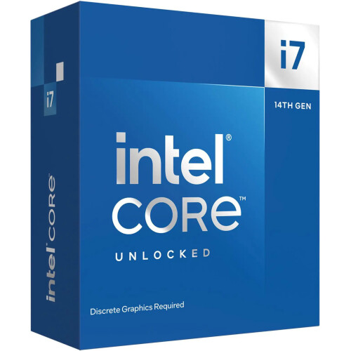 Procesador Intel Core i7-14700KF – Raptor Lake-Refresh 20-Core 3.4 GHz – Socket LGA1700 – 125W