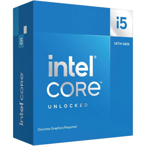 Procesador Intel Core i5-14600KF - Raptor Lake Refresh 14-Core 3.5 GHz - Socket LGA 1700 - 125W