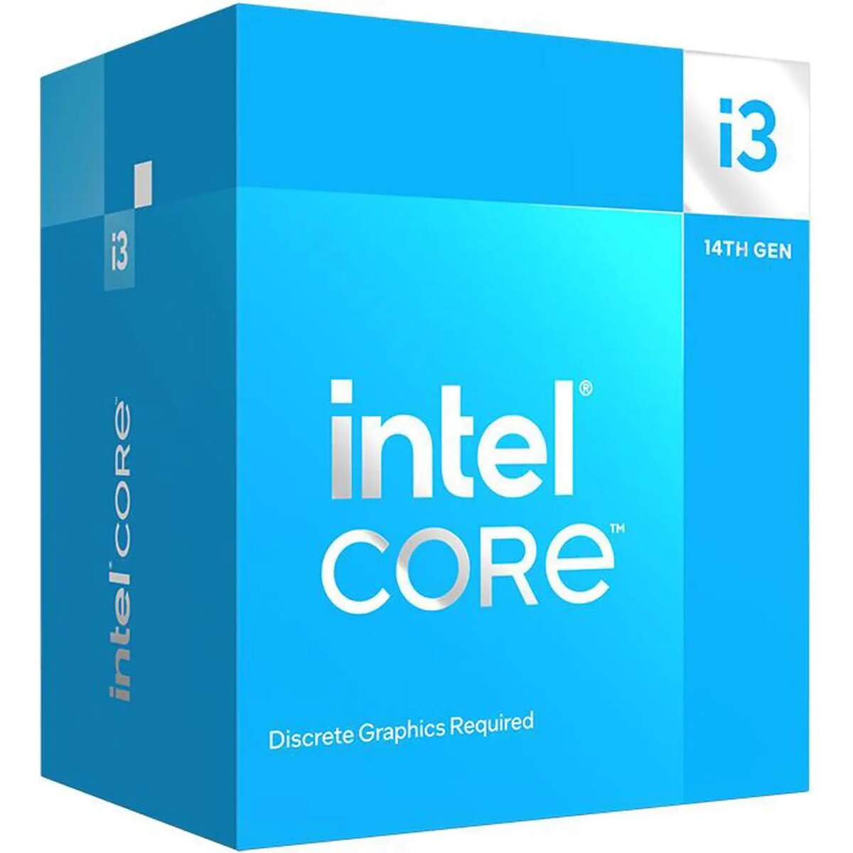 Procesador Intel Core i3-14100F - Raptor Lake 4-Core 3.5 GHz - Socket LGA 1700 - 58W