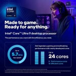 Procesador Intel Core Ultra 9 285K – Arrow Lake S 24‑Core 3.7 GHz – Socket LGA 1851 – 125W - Imagen 3