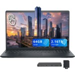 Dell Inspiron 15.6" 60Hz – Intel Core i5-1334U – 64GB DDR4 – 2TB SSD + 160GB Docking Station Set
