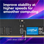 Memoria RAM Crucial CUDIMM 64GB (2 x 32GB) 288-Pin PC RAM DDR5 6400 MHz CL52 - Imagen 4