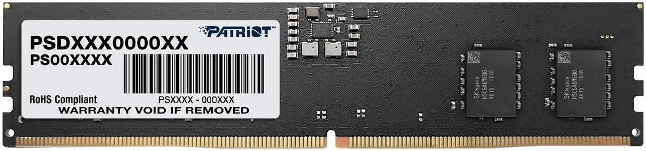 20-225-294-01.webp Memoria RAM Patriot Signature Line 8GB (1 x 8GB) 288-Pin DDR5 4800 MHz CL40 - Imagen 3