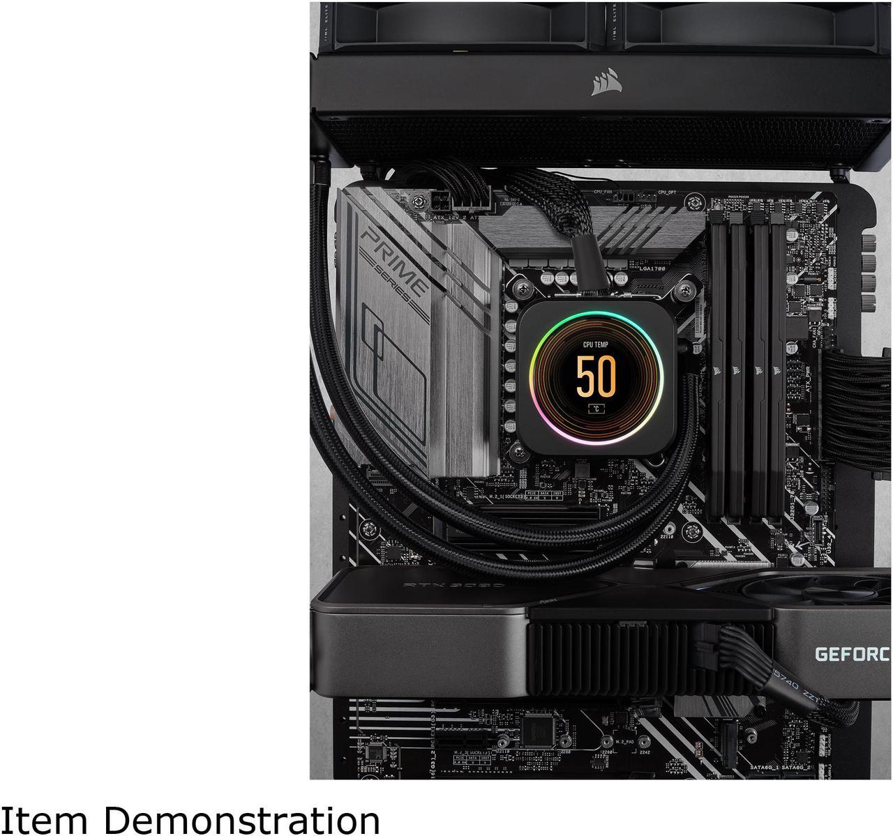 20-236-828-03.jpg CORSAIR VENGEANCE RGB DDR5 64GB (2x32GB) 6400MT/s CL42 Negro - Imagen 3