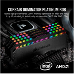 Memoria RAM Corsair Dominator Platinum RGB 32GB (2 x 16GB) 288-Pin DDR5 7200 MHz CL34 - Imagen 2