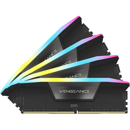 Memoria RAM Corsair Vengeance RGB 96GB (4 x 24GB) 288-Pin DDR5 6400 MHz CL32