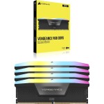 Memoria RAM Corsair Vengeance RGB 192GB (4 x 48GB) 288-Pin DDR5 5200 MHz CL38 - Imagen 3