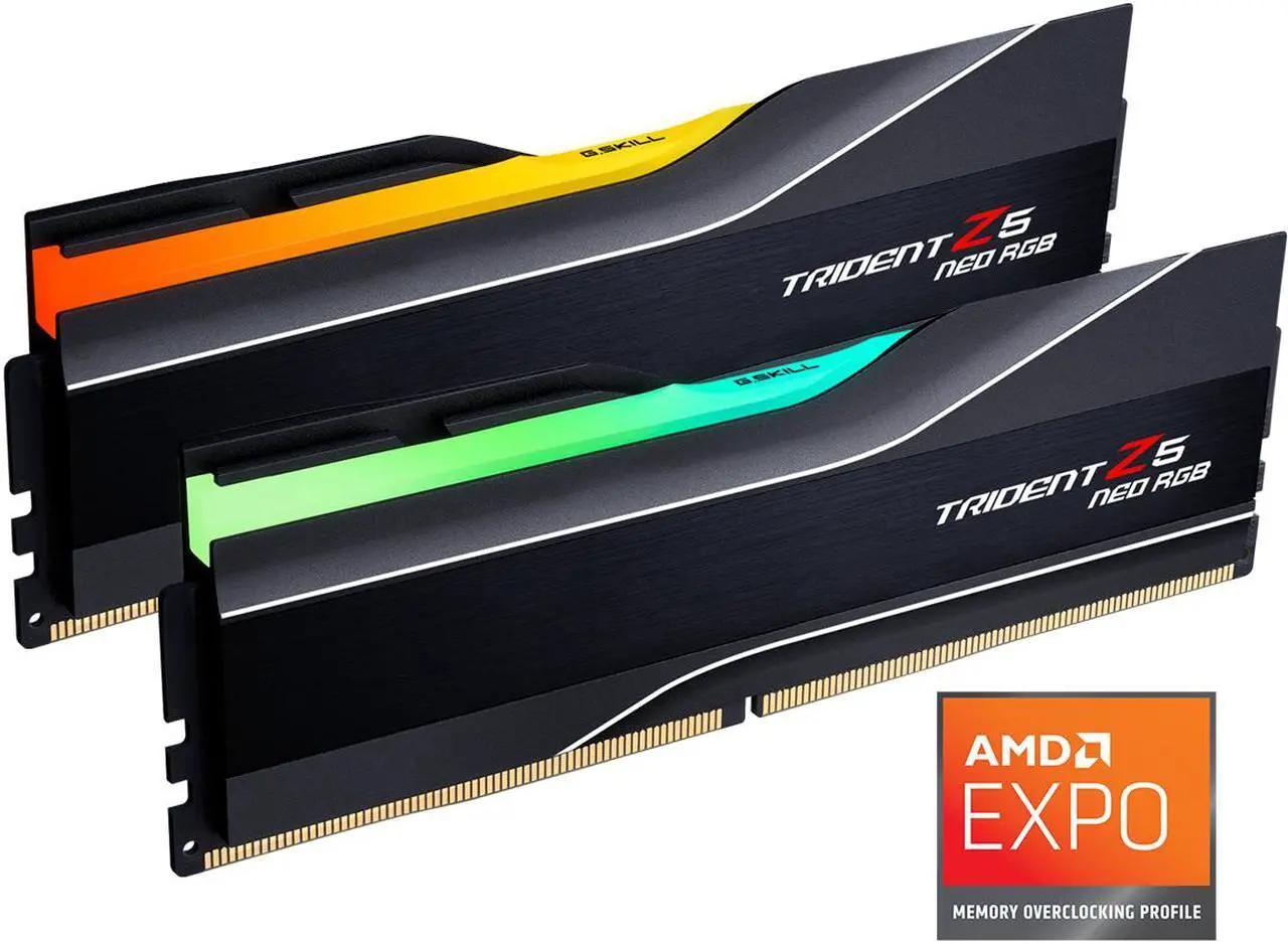 20-374-427-10.webp Memoria RAM G.SKILL Trident Z5 Neo RGB 96GB (2 x 48GB) 288-Pin PC RAM DDR5 6000 MHz CL26 - Imagen 1