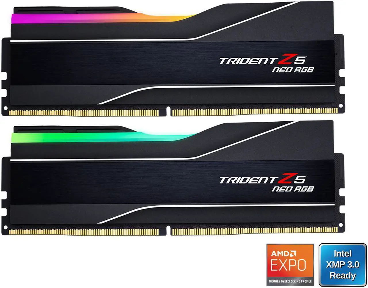 20-374-658-02.webp G.SKILL Trident Z5 Neo DDR5 64GB (2x32GB) 6000MT/s CL36 AMD EXPO - Imagen 2