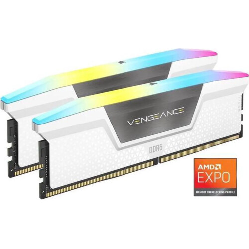 Memoria RAM Corsair Vengeance RGB 32 GB (2 x 16 GB) 288-Pin DDR5 6400 MHz CL32