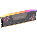 Memoria RAM CORSAIR Vengeance RGB Custom Lab Cherry Blossom 32GB (2 x 16GB) 288-Pin DDR5 6000 MHz CL30 – Gray - Imagen 3
