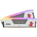 Memoria RAM Corsair Vengeance RGB 32GB (2 x 16GB) 288-Pin DDR5 6000 MHz CL36 Lucky White MSI Edition - Imagen 2