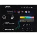 Memoria RAM Team Group XTREEM ARGB 32GB (2 x 16GB) 288-Pin PC RAM DDR5 8000 Mhz CL38 - Imagen 6