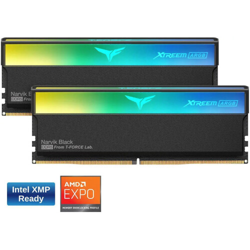 Memoria RAM TEAMGROUP T-FORCE XTREEM ARGB 32GB (2 x 16GB) 288-Pin DDR5 6000 MHz CL30