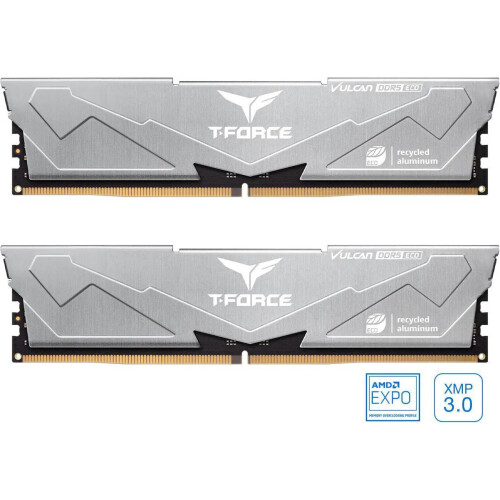 Memoria RAM Team T-Force Vulcan ECO 32GB (2 x 16GB) 288-Pin DDR5 6000 MHz CL30