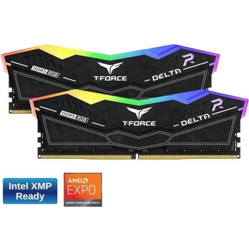 Memoria RAM TeamGroup T-FORCE DELTA RGB 16GB (2 x 8GB) 288-Pin DDR5 6000 MHz CL38