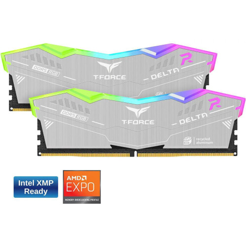 Memoria RAM TEAMGROUP T-Force Delta ECO 32 GB (2 x 16 GB) 288-Pin DDR5 6400 MHz CL38