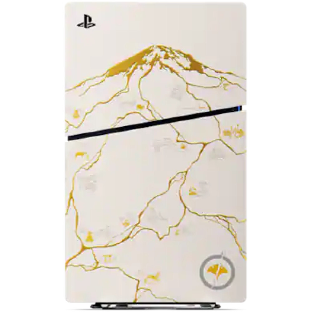 Sony PlayStation 5 Slim 1TB Ghost of Yōtei Gold Limited Edition Bundle - Imagen 7