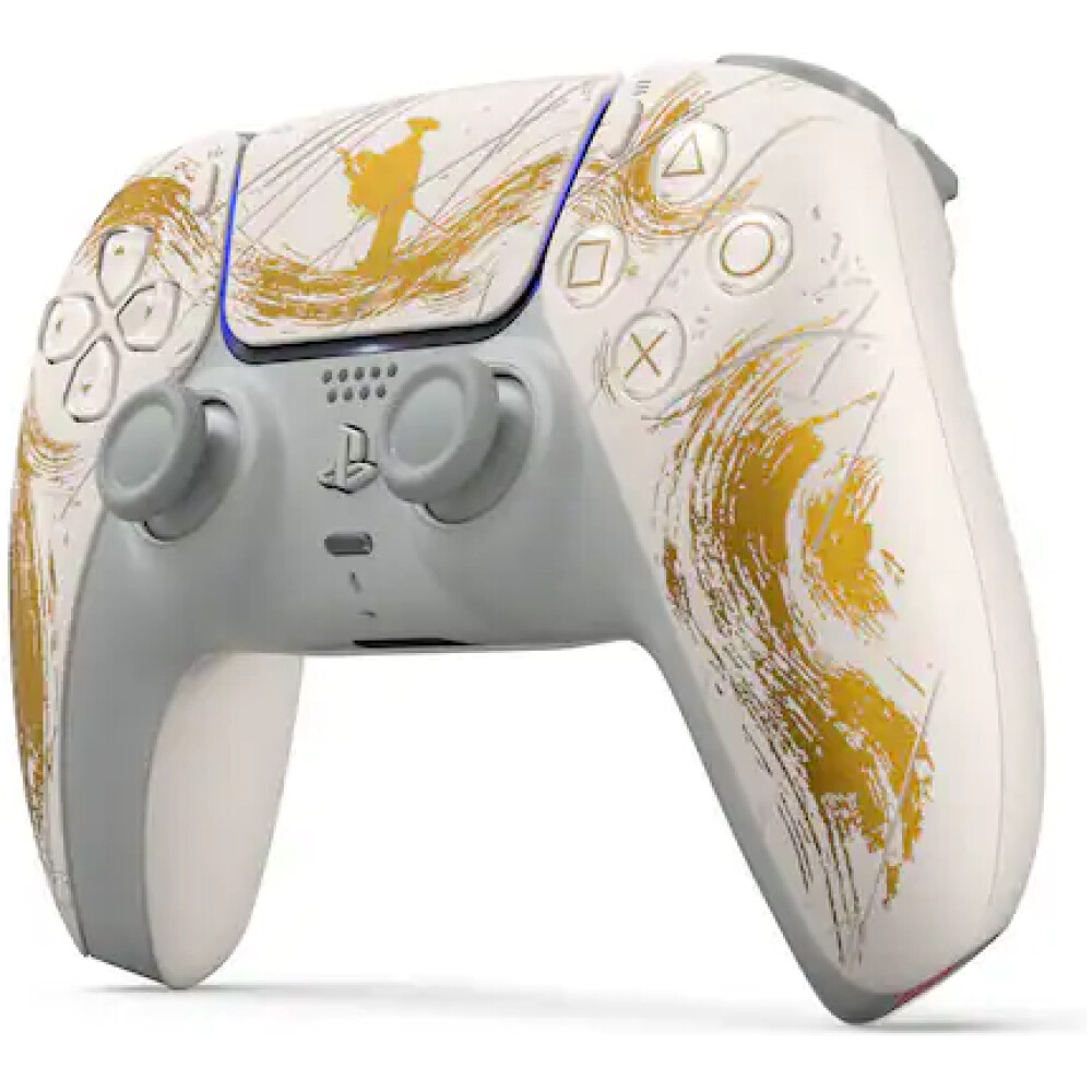 Control Inalámbrico PlayStation 5 DualSense Ghost of Yōtei Gold Limited Edition Bundle - Imagen 5