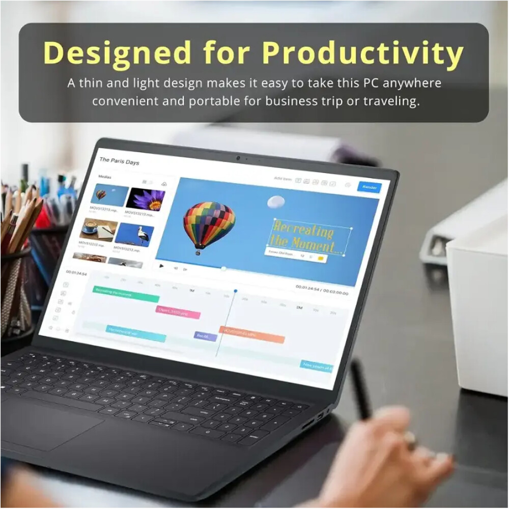 Dell Inspiron 15.6" 60Hz – Intel i7-1355U – 32GB DDR4 – 2TB SSD + Docking Station Set - Imagen 2