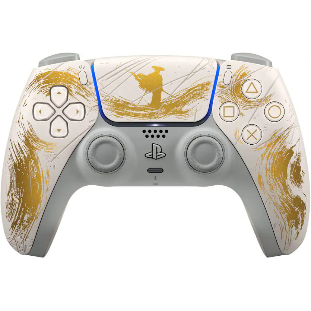 Control Inalámbrico PlayStation 5 DualSense Ghost of Yōtei Gold Limited Edition Bundle - Imagen 1