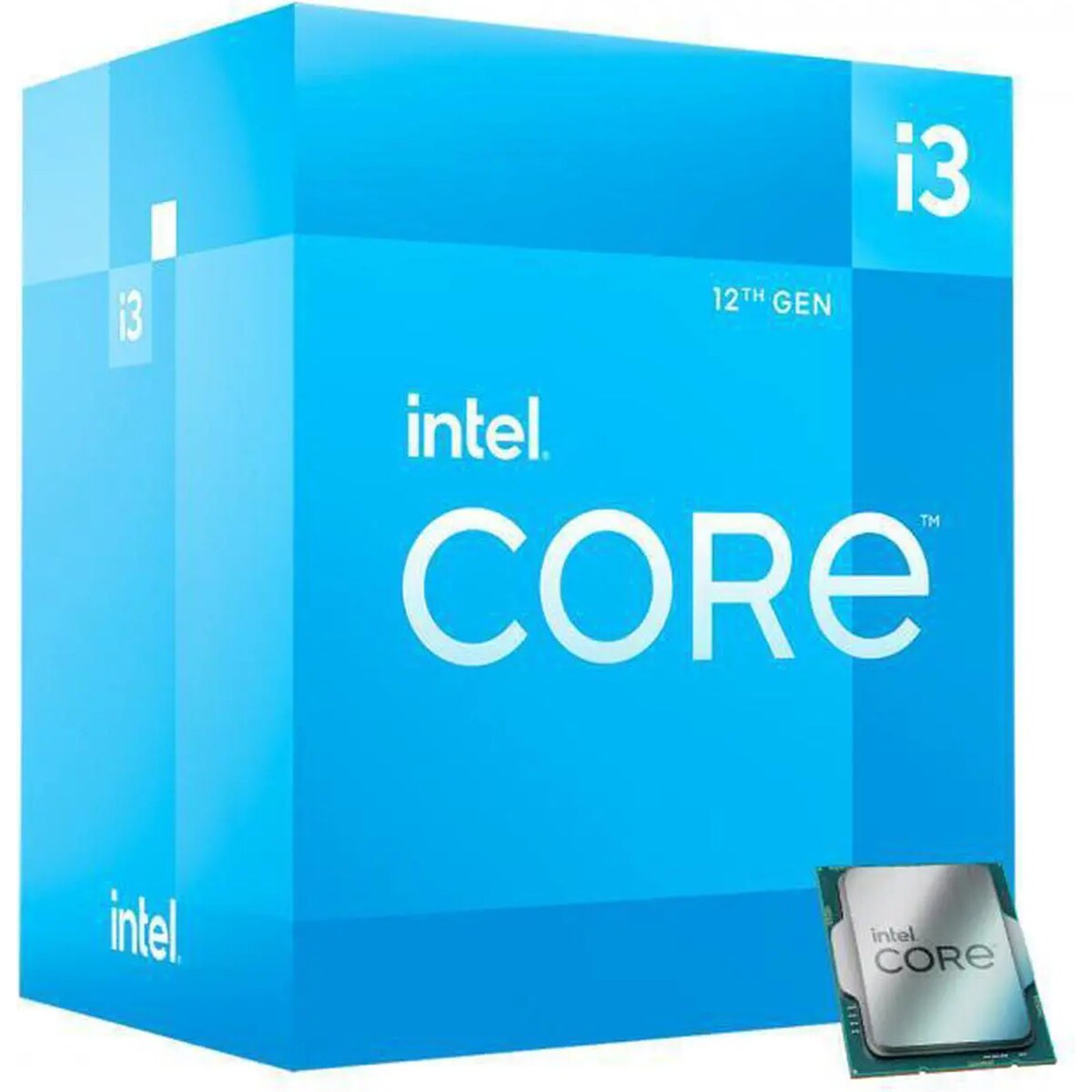 Procesador Intel Core i3-12100 - Alder Lake 4-Core 3.3 GHz - Socket LGA 1700 - 60W