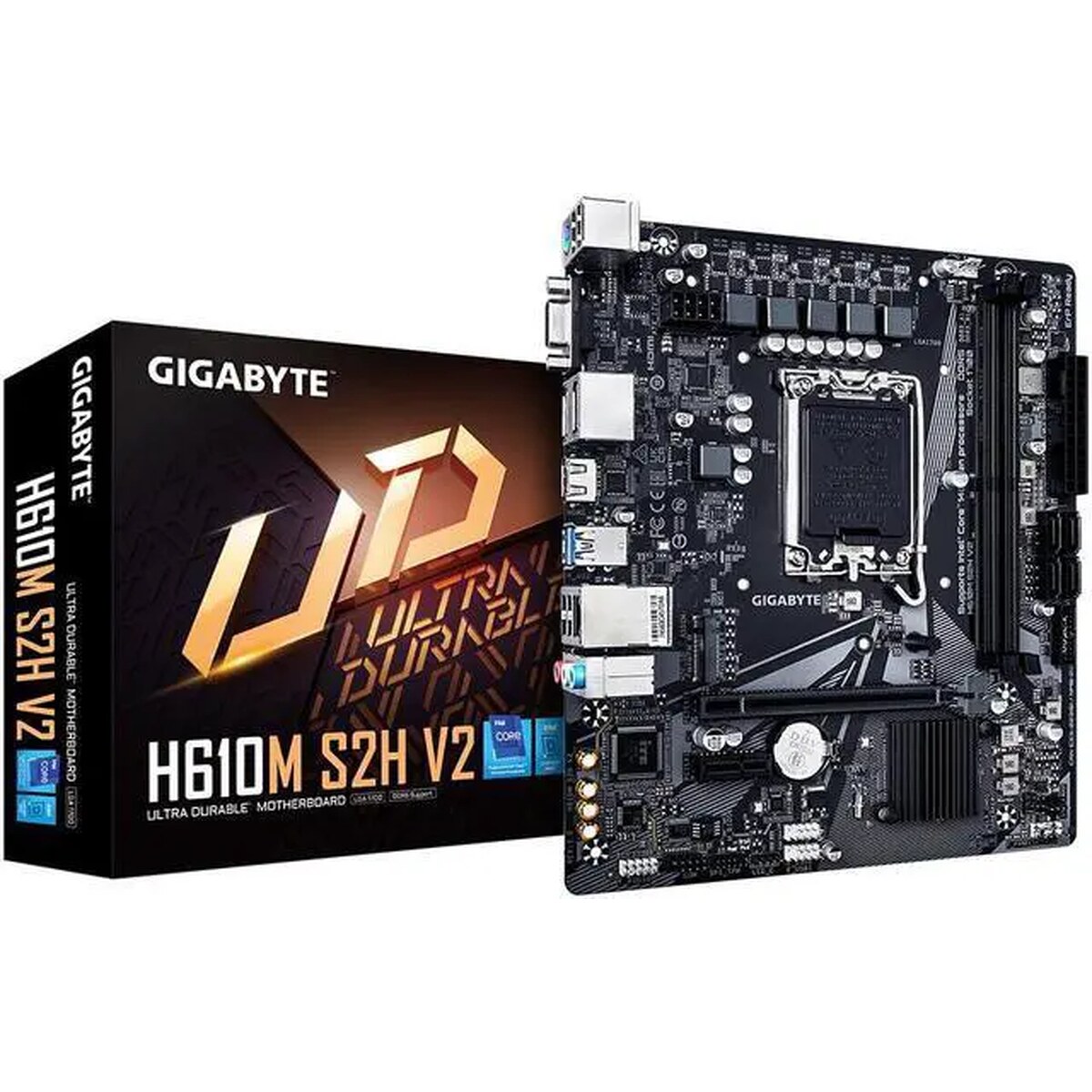 Motherboard GIGABYTE H610M S2H V2 Socket LGA 1700 Micro ATX