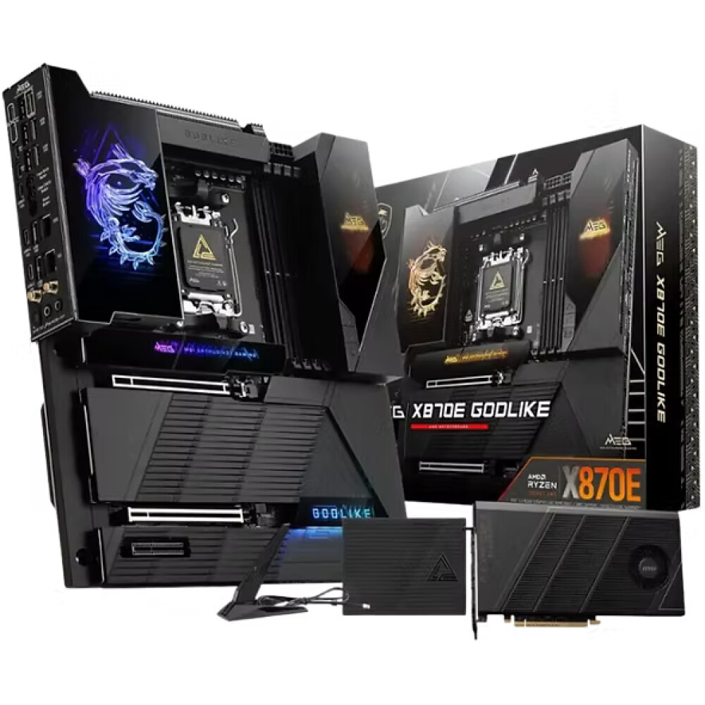 Motherboard MSI MEG X870E GODLIKE Socket AM5 E‑ATX - Imagen 1