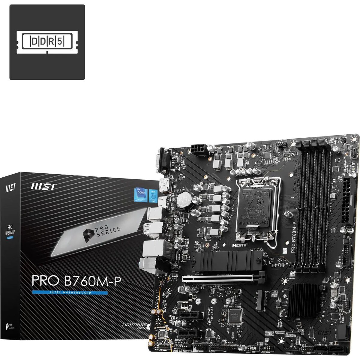 Motherboard MSI PRO B760M-P Socket LGA 1700 Micro ATX