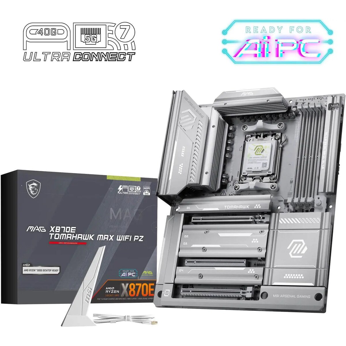 Motherboard MSI MAG X870E TOMAHAWK MAX WIFI PZ Socket AM5 ATX