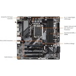Motherboard GIGABYTE B760M C Socket LGA1700 Micro ATX - Imagen 2