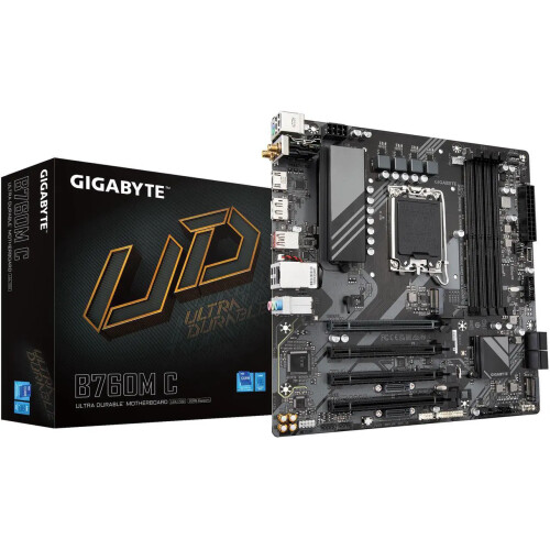 Motherboard GIGABYTE B760M C Socket LGA1700 Micro ATX