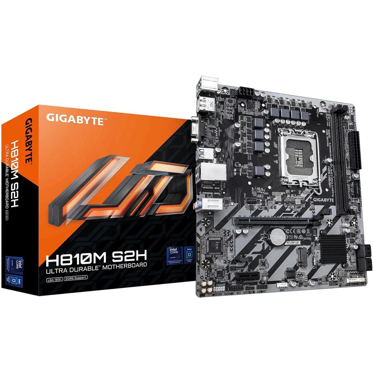 Motherboard GIGABYTE H810M S2H Socket LGA1851 Micro ATX